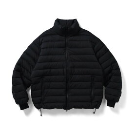 ES.1 | エスアイ MIDDLE DOWN JACKET BLACK (D008) 25AW 25秋冬 ジャケット アウター ダウン ダウンジャケット アウターダウン ホワイトダックダウン 800FLP FILLPOWER