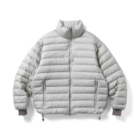 ES.1 | エスアイ MIDDLE DOWN JACKET Lt.GY (D008) 25AW 25秋冬 ジャケット アウター ダウン ダウンジャケット アウターダウン ホワイトダックダウン 800FLP FILLPOWER