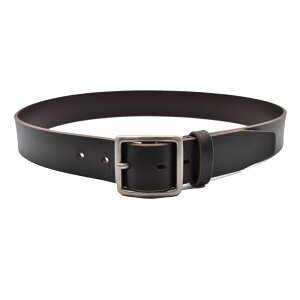 _yVX[p[Z[ 20%OFFIɃGg[P10{^ MINEDENIM | }Cfj Leather Officer Belt DBR,BLK (LBT-017) 25AW 25H~ xg U[