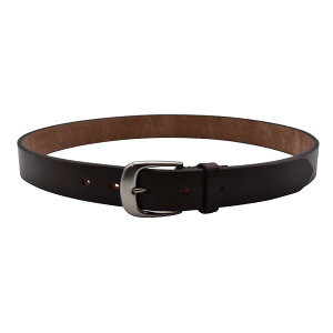 MINEDENIM | �}�C���f�j�� Bridle Leather Officer Belt DARK BROWN (LBT-019) 26SS 26�t�� �x���g ���U�[ ���U�[�x���g ����