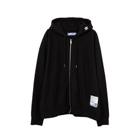 in・stru(men-tal). | イン・ストル (メンタル) . Zip Parka BLACK , WHITE (I13PK521) フーデッド フーディー パーカー ジップ ジップアップ フレンチテリー オーバーサイズ