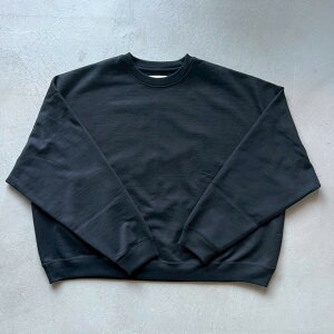 �_�S�iP10�{�I4/4(�y)20���`�^ MARKAWARE | �}�[�J�E�F�A HUGE SHORT SWEAT BLACK (A26A09CS02C) �g�b�v�X �X�E�F�b�g �N���[�l�b�N