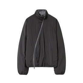 POST ARCHIVE FACTION (PAF) |ポストアーカイブファクション River Jacket (Archive) CHARCOAL (A1-003CC) 25AW 25秋冬 新作 ジャケット アウター ライトアウター モックネック リバーシブル クロップド