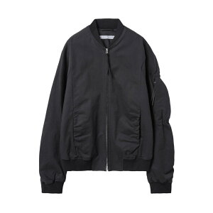 _ ubNtCf[  Si15%OFFN[|^ POST ARCHIVE FACTION (PAF) ||XgA[JCut@NV Shirring Bomber BLACK (25F-005BK) 25AW 25H~ V WPbg AE^[ {o[ MA-1