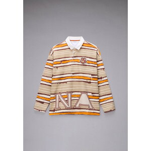 �_�S�iP10�{�I4/4(�y)20���`�^ NAPAPIJRI | �i�p�s�� × PDF Long Sleeve Polo SPRAIED STRIPES (NP0A8B37) 26SS 26�t�� �R���{ �g�b�v�X T�V���c �����O�X���[�u ����T ���� �|���V���c �I�[�o�[�T�C�Y