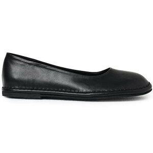 AMOMENTO | �A���[�����g MEN'S ROUNDED FLATS BLACK (AM26SSM04SS) 26SS 26�t�� �V�O�l�`���[ �C �v�C ���U�[ ���U�[�V���[�Y ���E���h�g�D �t���b�g�V���[�Y �V�[�v�X�L�� �A���A���X�X�e�b�`