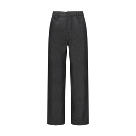 AMOMENTO | アモーメント colored straight fit denim, black (AMCOPMW03DN) 26AW 26秋冬 パンツ デニム ストレート