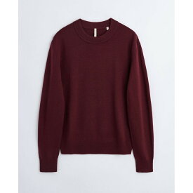 SUNFLOWER | サンフラワー moon merino - BURGUNDY (3039-2) 25AW 25秋冬 トップス メリノウール ニット クルーネック