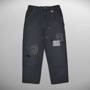 SWJP | �G�X�_�u�����[�W�F�[�s�[ × MASTERMIND MJ SW DK Carpenter Pants BLACK (MJSW-26SS-002) 26SS 26�t�� �p���c �_�u���j�[ �J�[�y���^�[