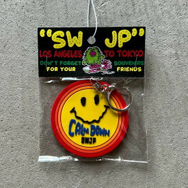 【7月19日20時〜エントリーで最大P20倍】SWJP | エスダブリュージェーピー CALMDOWN KEYCHAIN YELLOW (SW-26SS-45) 26SS 26春夏 キーホルダー キーチェーン アクセサリー 小物