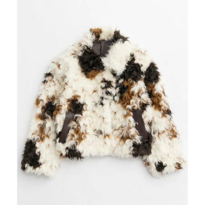 楽天市場】MAISON SPECIAL 【メゾンスペシャル】Curl Faux Fur Coat 