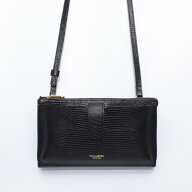 ＼期間限定10％OFF／ VIOLAd’ORO【ヴィオラドーロ】リザード型押しレザー 横型スマートフォンポシェット…