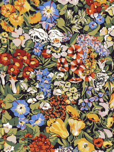 ���nLIBERTYFABRICS �C�^���A���V���N���nCottage Garden(�R�e�[�W�E�K�[�f��)�C�G���[2025�N�H�~��3635248-25AU2025AW FROM THE STUDIO THE 150TH ANNIVERSARY COLLECTION