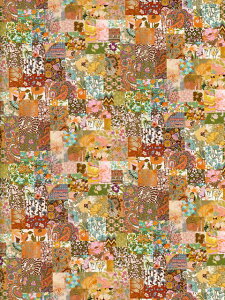 ���nLIBERTY�@FABRICS �i���n�M���Z�[���iLIBERTY�C�^���A���^�i���[�����nArchive Patchwork(�A�[�J�C�u�E�p�b�`���[�N)�I�����W3635114-25CU���Y2025�N�t�ĕ�110cm��60cm2025SS RETOLD 150TH ANNIVERSARY COLLECTION