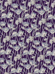 nLIBERTYFABRICS C^A^i[nErito Poppy(GgE|s[ )lCr[×lCr[n363J75902-25BU2025AW Decades in Bloom