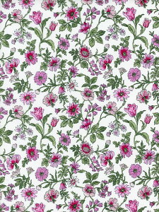 格安ハギレセール品LIBERTYリバティプリントTiger Lily(タイガーリリー)国産エターナル柄ピンク3639138-BE格安ハギレセール品110cm巾60cm