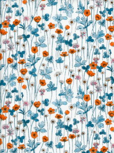 ���nLIBERTY�@FABRICS �i���n�M���Z�[���iLIBERTYJosephine's Garden(�W���Z�t�B���Y�K�[�f���j�I�����W���u���[ 3633181-BE60cm