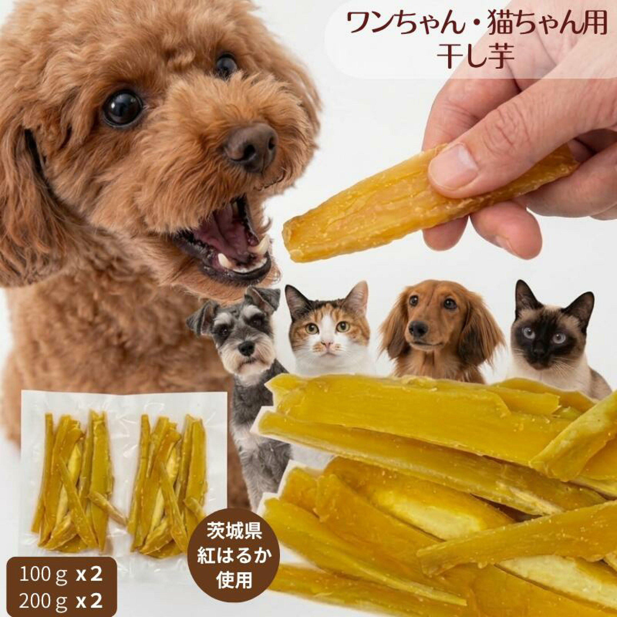 1000円ぽっきり ペット用 干し芋 国産 無添加 茨城県産