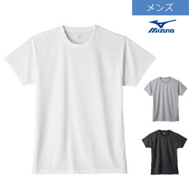 【ミズノ MIZUNO】 クルーネック半袖インナーシャツ C2JA1173 メンズ