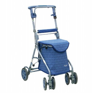 【送料無料】【シルバーカー】 リズムRWC 全幅46.5cm×全高(84〜91.5)cm×奥行52cm 1台 【島製作所】【介護用品】【ミドルカー】【手押し車】【買い物】