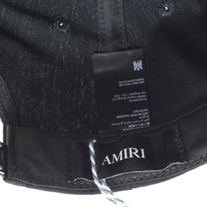 楽天市場】AMIRI アミリ MA OUTLINE CANVAS HAT/刺繍ロゴ フル 