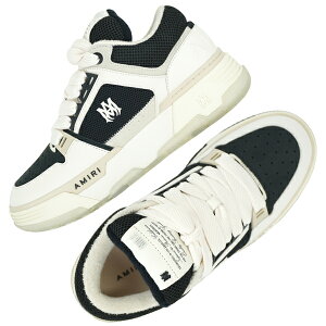 AMIRI �A�~�� MA-1 SNEAKERS/�n�E�X���S �_�u���V���[���[�X �X�j�[�J�[ AMFOSR1097 Black/Alabaster