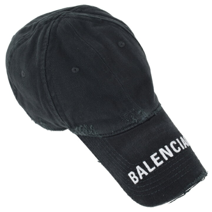 楽天市場】BALENCIAGA バレンシアガ HAT LOGO VISOR CAP/ヴィンテージ 