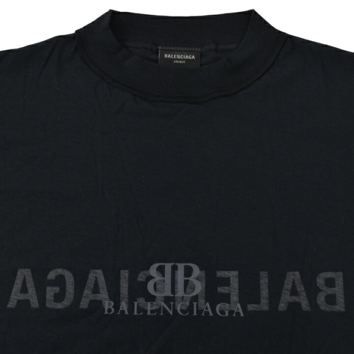 楽天市場】BALENCIAGA バレンシアガ LOGO T-SHIRT/ロゴオーバーサイズ 
