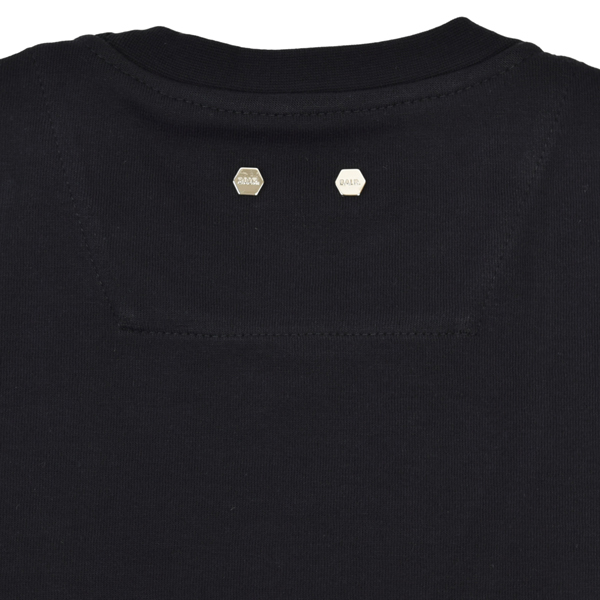 BALR. ボーラー Q-SERIES STRAIGHT T-SHIRT/メタルロゴ Tシャツ/ブラック/B1112.1051 JET BLACK/  | MONDOROBE 楽天市場店