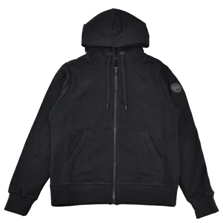 楽天市場】CANADA GOOSE カナダグース HURON FULL ZIP HOODY BLACK 