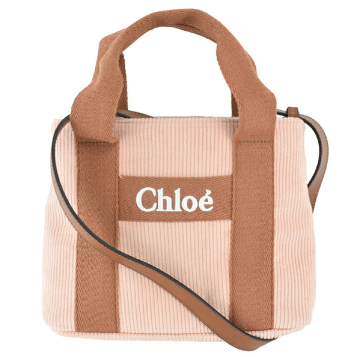 楽天市場】Chloe クロエ LOGO TOTE BAG/コーデュロイ ロゴ トート  