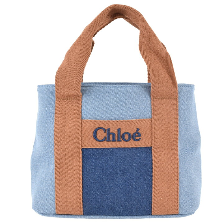 楽天市場】Chloe クロエ LOGO TOTE BAG/バイカラー ロゴ トートバッグ  