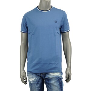 FRED PERRY �t���b�h�y���[ TWIN TIPPED T-SHIRT/�e�B�b�v���C�� T�V���c M1588 89A ABL-SNWT-TNSBL