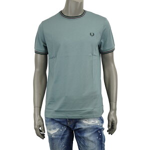 FRED PERRY �t���b�h�y���[ TWIN TIPPED T-SHIRT/�e�B�b�v���C�� T�V���c M1588 98A STCKPBL-OXB-GRSR