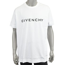 GIVENCHY ジバンシー ARCHETYPE OVERSIZED FIT T-SHIRT/ ビッグロゴ Tシャツ BM716N3YAC 100
