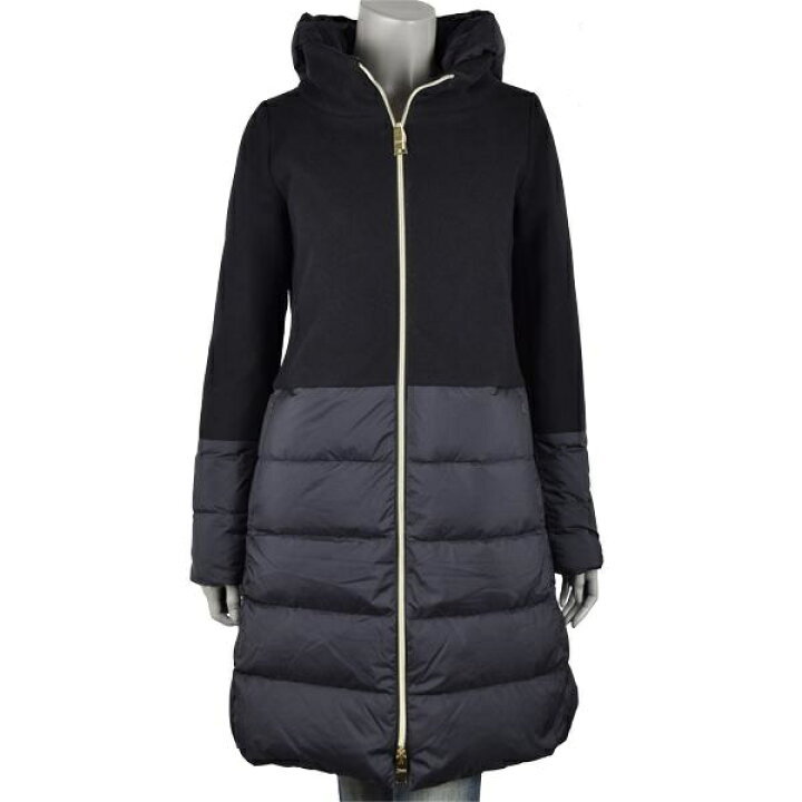 楽天市場】HERNO ヘルノ WOOL×NYLON DOWN COAT 切り替えダウンコート 