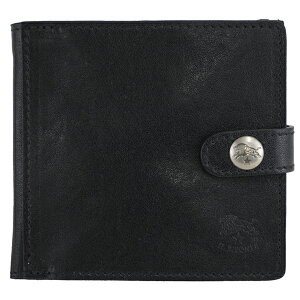 IL BISONTE �C���r�]���e BI FOLD WALLET�@��܂���z�@�R���p�N�g���z�@�����Y�@���f�B�[�X�@���j�Z�b�N�X SBW015 PO0001 BK116N/Nero