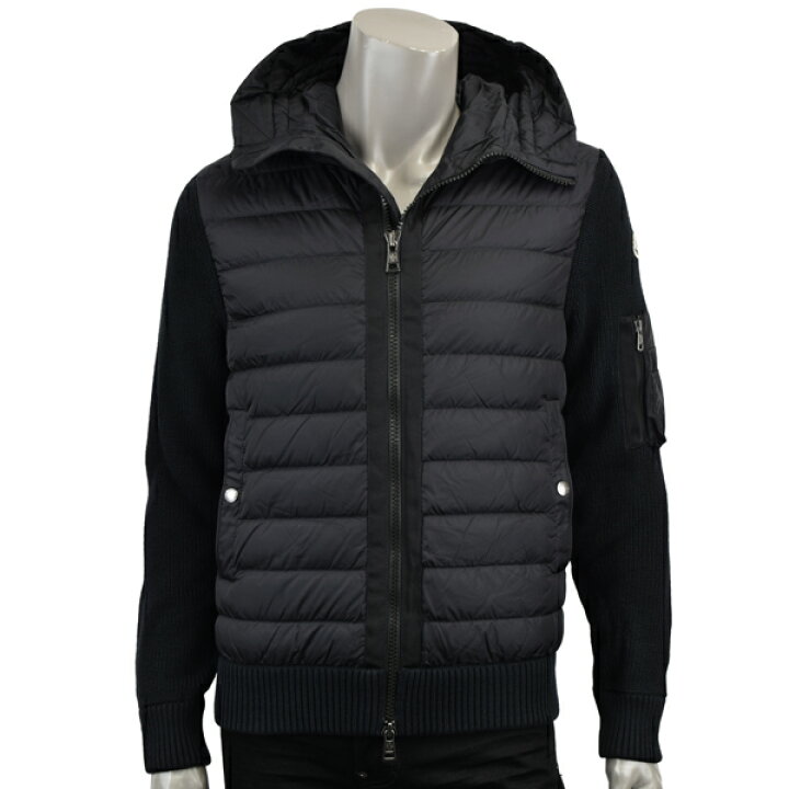 楽天市場】MONCLER モンクレール CARDIGAN TRICOT/ナイロン×ニット  