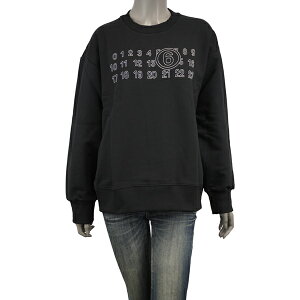 MM6 Maison Margiela �G���G���V�b�N�X PRINTED NUMBERS SWEATSHIRTS/�i���o�[���S �v�����g �g���[�i�[ �X�E�F�b�g ��l��OK M61116 MM02X M6900