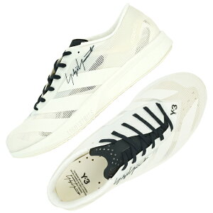 Y-3 ���C�X���[ ADIZERO RC6/�y�� ���b�V�� �V�O�l�`���[���S �X�j�[�J�[ KK3655 OWHITE/OWHITE/BLACK
