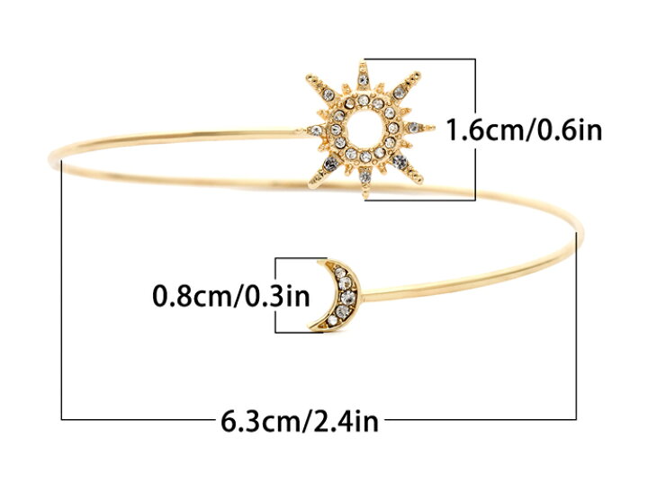 楽天市場 アームレット バングル 腕輪 二の腕 レディース アクセサリー 腕 ゴールド 金色 ブレスレット ボディジュエリー 月 太陽 女性 キラキラ ストーン 欧米 おしゃれ 腕に巻く 大人 プレゼント ギフト モンドショップ 楽天市場 アームレット バングル 腕輪 二の腕 レディース アクセサリー 腕 ゴールド 金色 ブレスレット ボディジュエリー 月 太陽 女性 キラキラ ストーン 欧米 おしゃれ 腕に巻く 大人 プレゼント ギフト モンドショップ
