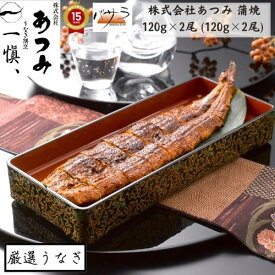 うなぎ ギフト 新鮮で上質な鰻 【 うなぎ割烹 一愼 】 蒲焼120g×2 (120g×2尾) タレ付き 「 ウナギ 鰻 国産うなぎ かば焼き うなぎ蒲焼 鰻蒲焼き お取り寄せ 国産 かば焼き うなぎの蒲焼き お取り寄せグルメ 冷凍 贈り物 ギフト 内祝い お祝い 」