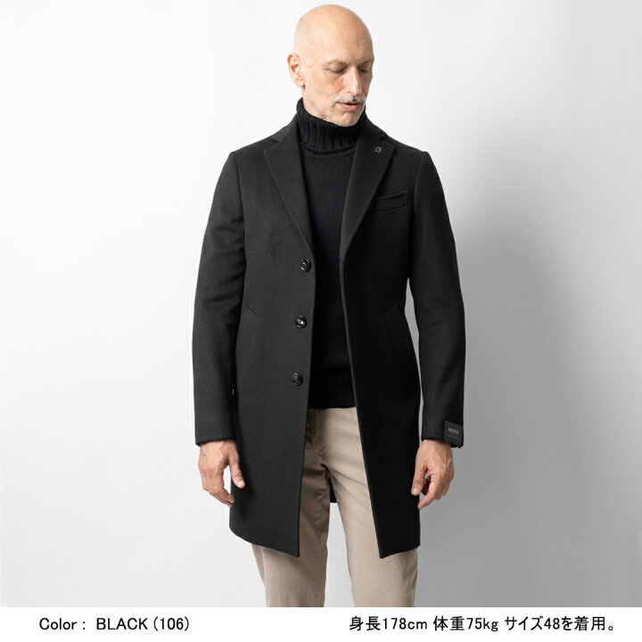 楽天市場】ブレラス BRERAS チェスターコート シングル DUBLINO-C100  
