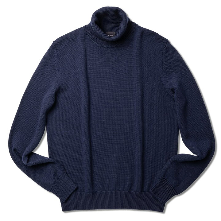 楽天市場】バフィー BAFY 4572 タートルネック ニット 7G ウール  
