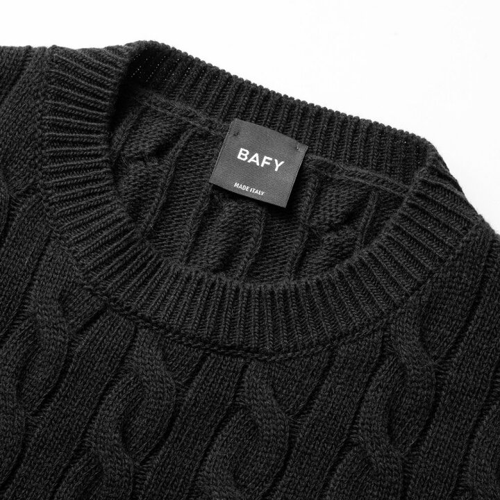 楽天市場】【返品不可】バフィー BAFY ケーブル編み ニット メンズ 