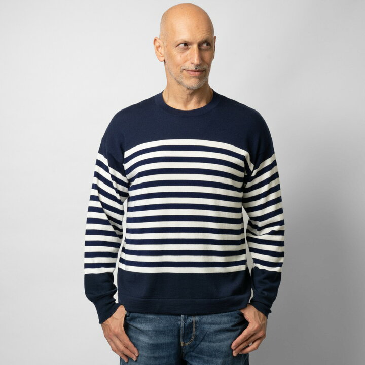 楽天市場】【返品不可】バフィー BAFY ボーダー ニット 4197 長袖  