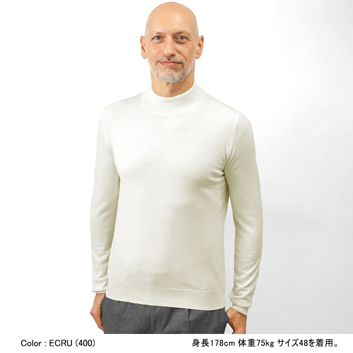 楽天市場】バフィー BAFY 4301 ハイネック モックネック ニット 10G 