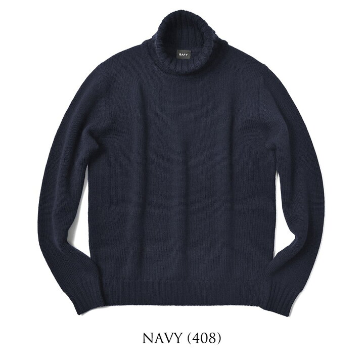 楽天市場】バフィー BAFY 4502 タートルネック ニット 5G ミドルゲージ  