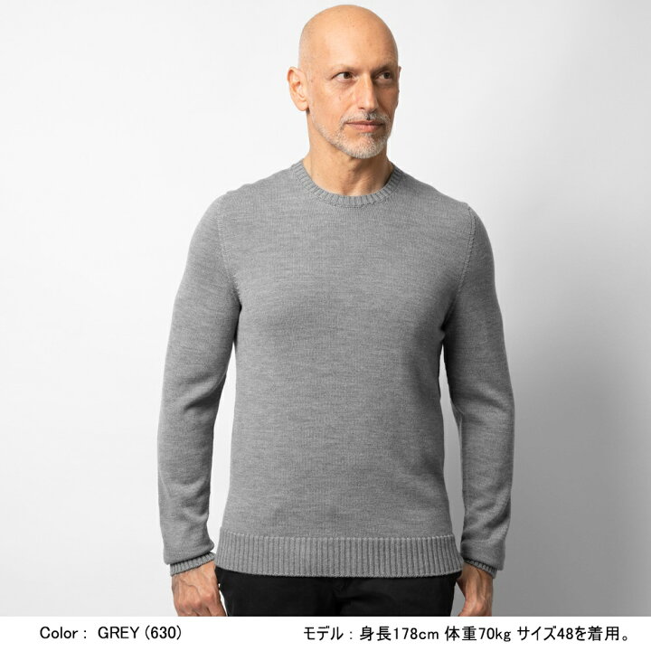 楽天市場】ドルモア DRUMOHR ニット クルーネック ミドルゲージ M103  