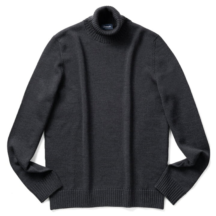 楽天市場】ドルモア DRUMOHR ニット タートルネック ミドルゲージ M104  